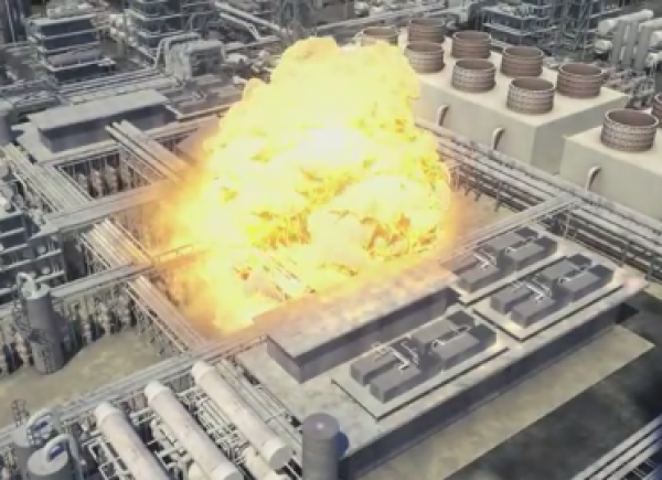 CSB安全视频:埃克森美孚开火动画的巴吞鲁日炼油厂