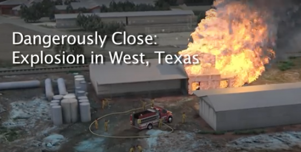 CSB安全视频:濒临爆炸在西方,德克萨斯州